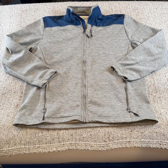 Orvis Other - Orvis Classic Collection Mens XL Full Zip Jacket Gray Blue Outdoor